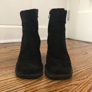 Vintage Nine West 90's Suede Leather Ankle Boots